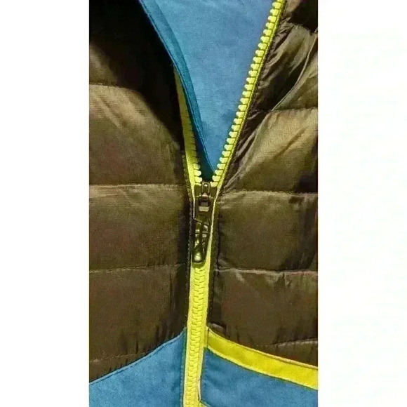 Spyder Boys' Dylan Ski Jacket Old Glory Blue Green Insulated Size 12 - Picture 4 of 8